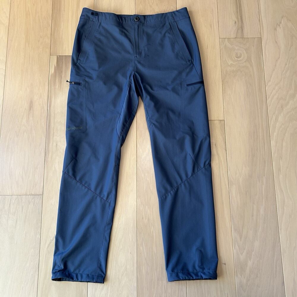 Patagonia Simul Alpine Pants Blue *Stain Women’s 14